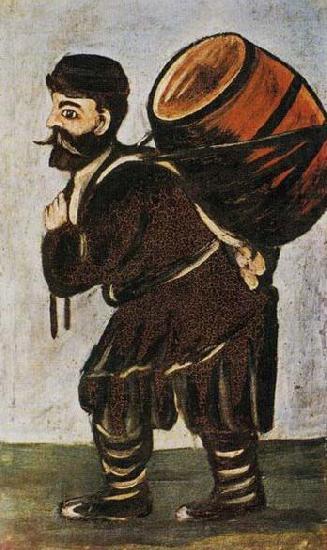 Niko Pirosmanashvili Porter with a Wineskin china oil painting image